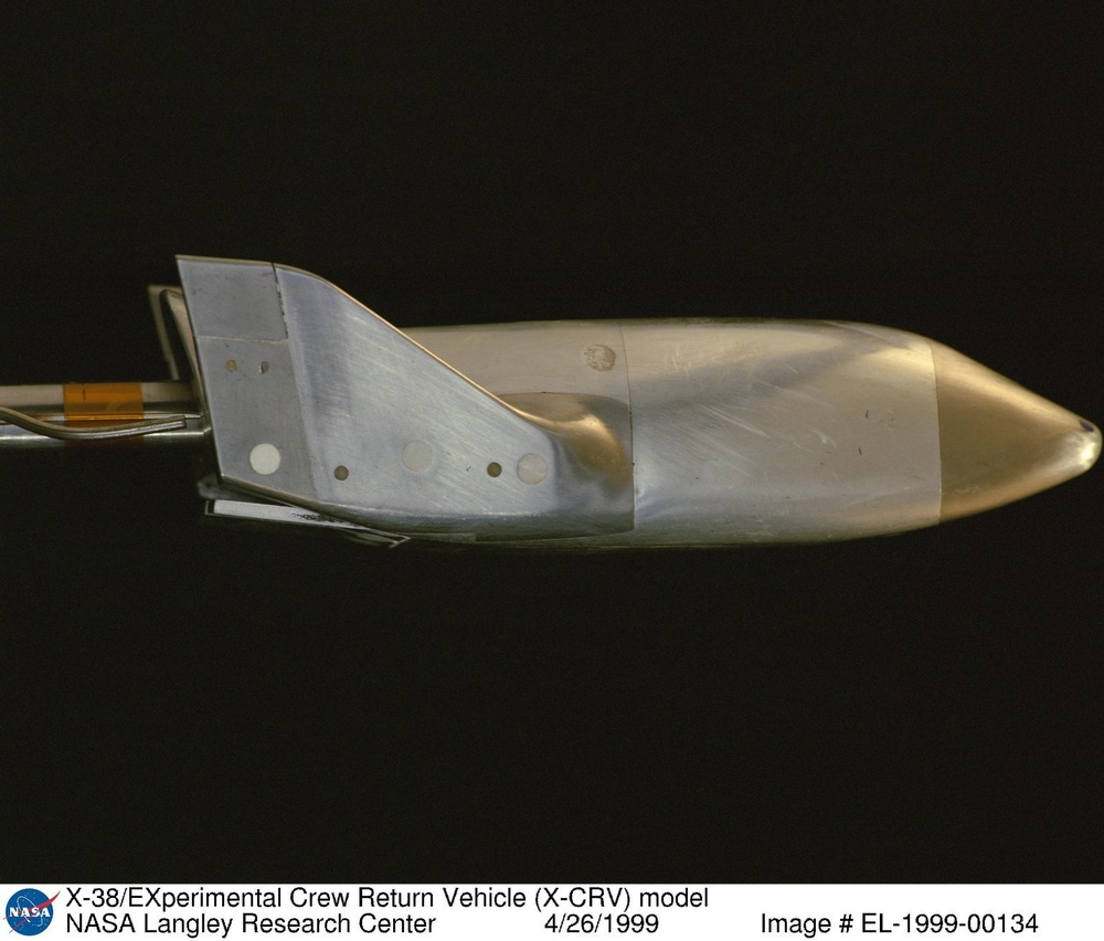 X-38/EXperimental Crew Return Vehicle (X-CRV) model