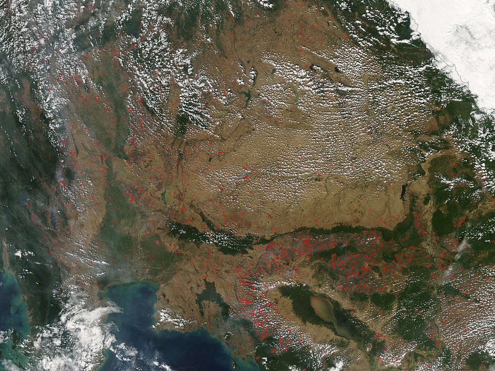 Fires in Southeast Asia: Natural Hazards