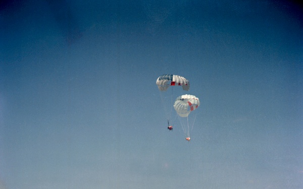 PARA - SAIL DROP TEST WF. T.N. GUIDANCE CONTROL {SEE S-64-24933} SYSTEM CONSULTED AT FT. HOOD