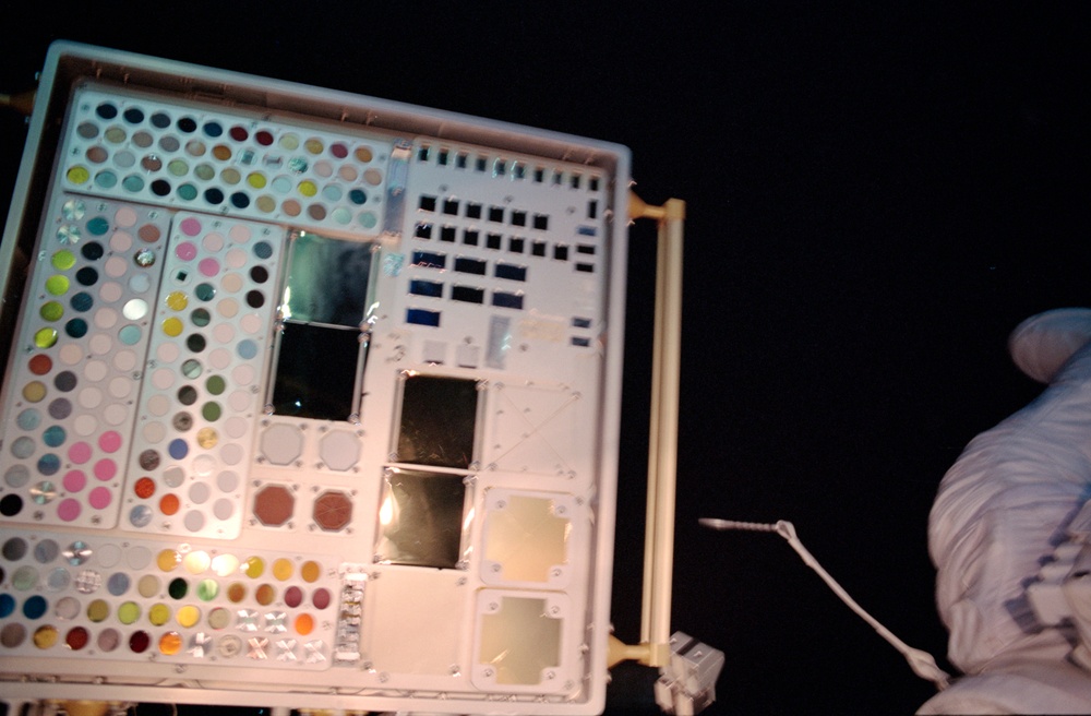 MISSE PEC on the ISS Airlock