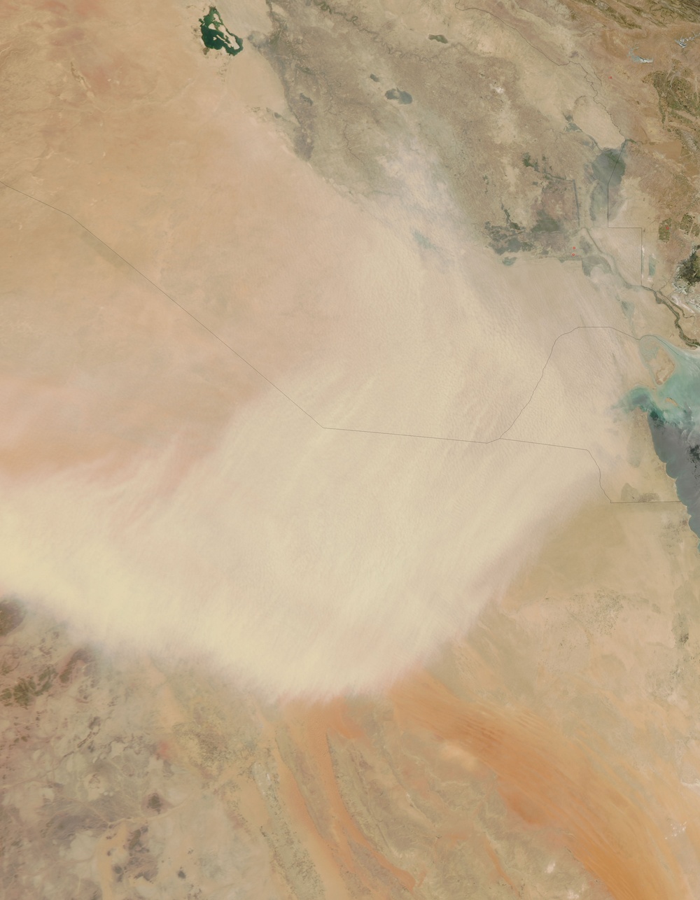 Dust Storm in Saudi Arabia: Natural Hazards