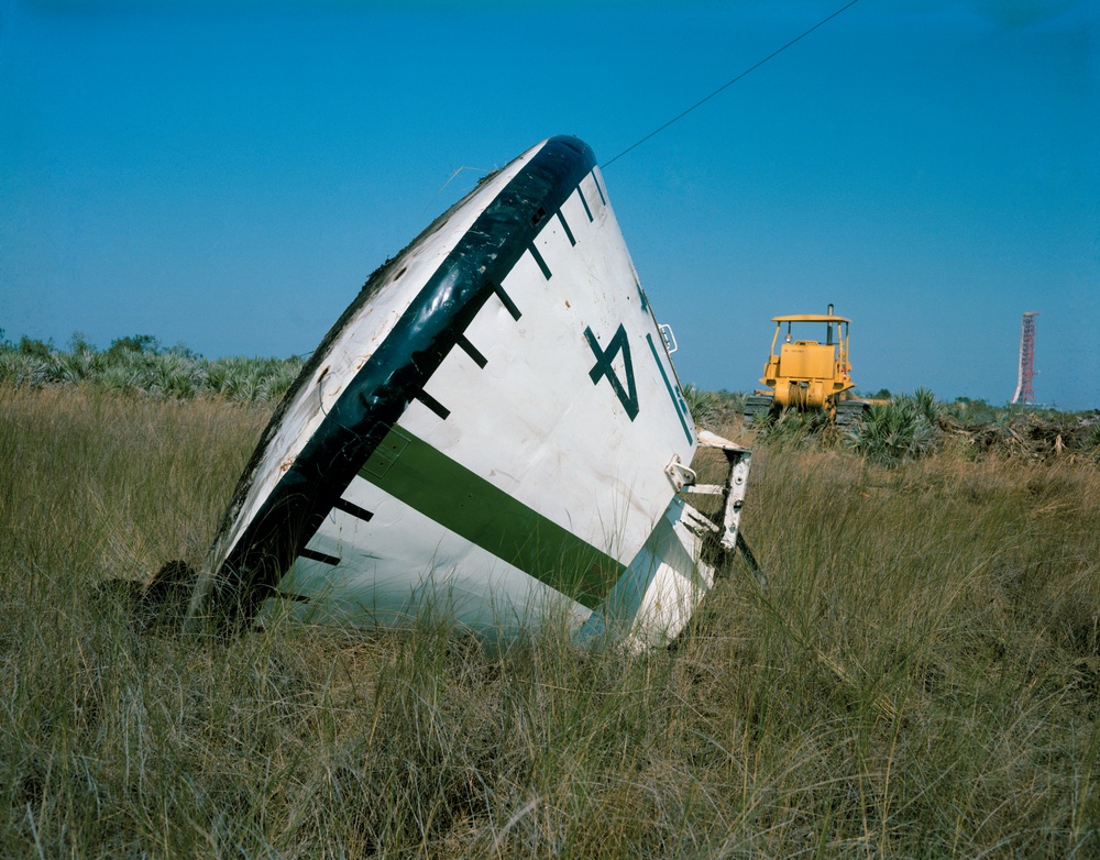 KSC LAND IMPACT TESTS SITE #1 DROP #2