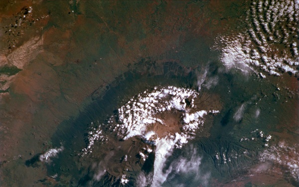 Mt. Kilimanjaro's Receding Glaciers : Image of the Day