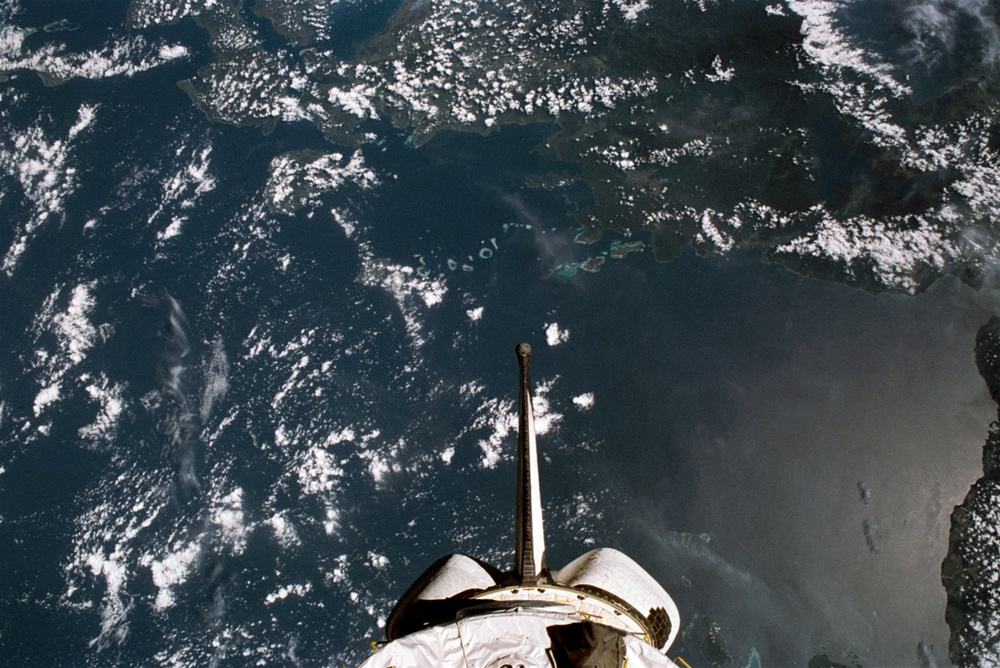 Earth observations taken during STS-65 mission