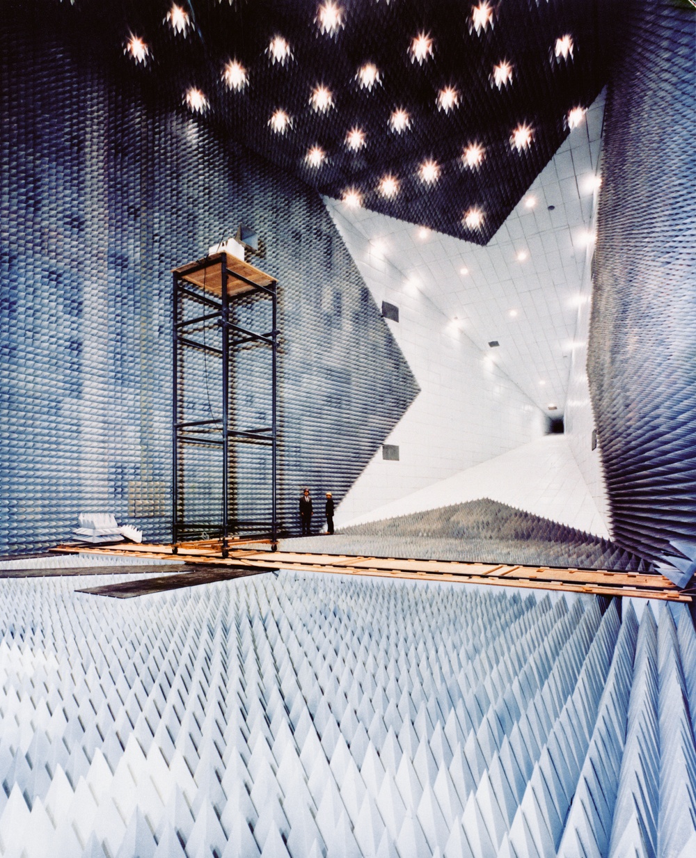 Radar test chamber at NASA