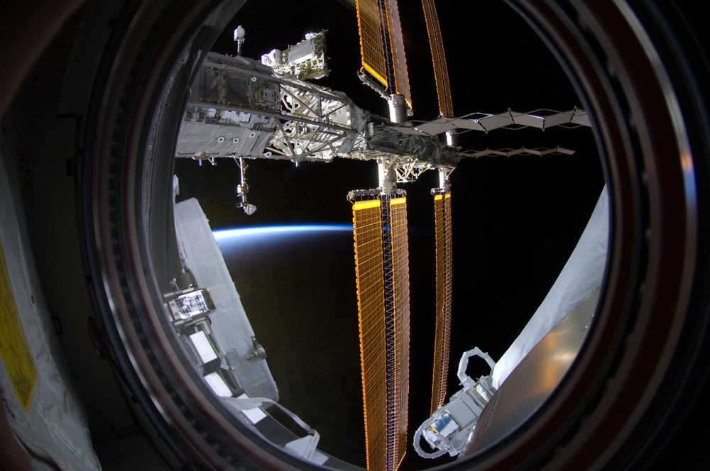 P6 truss and Solar arrays