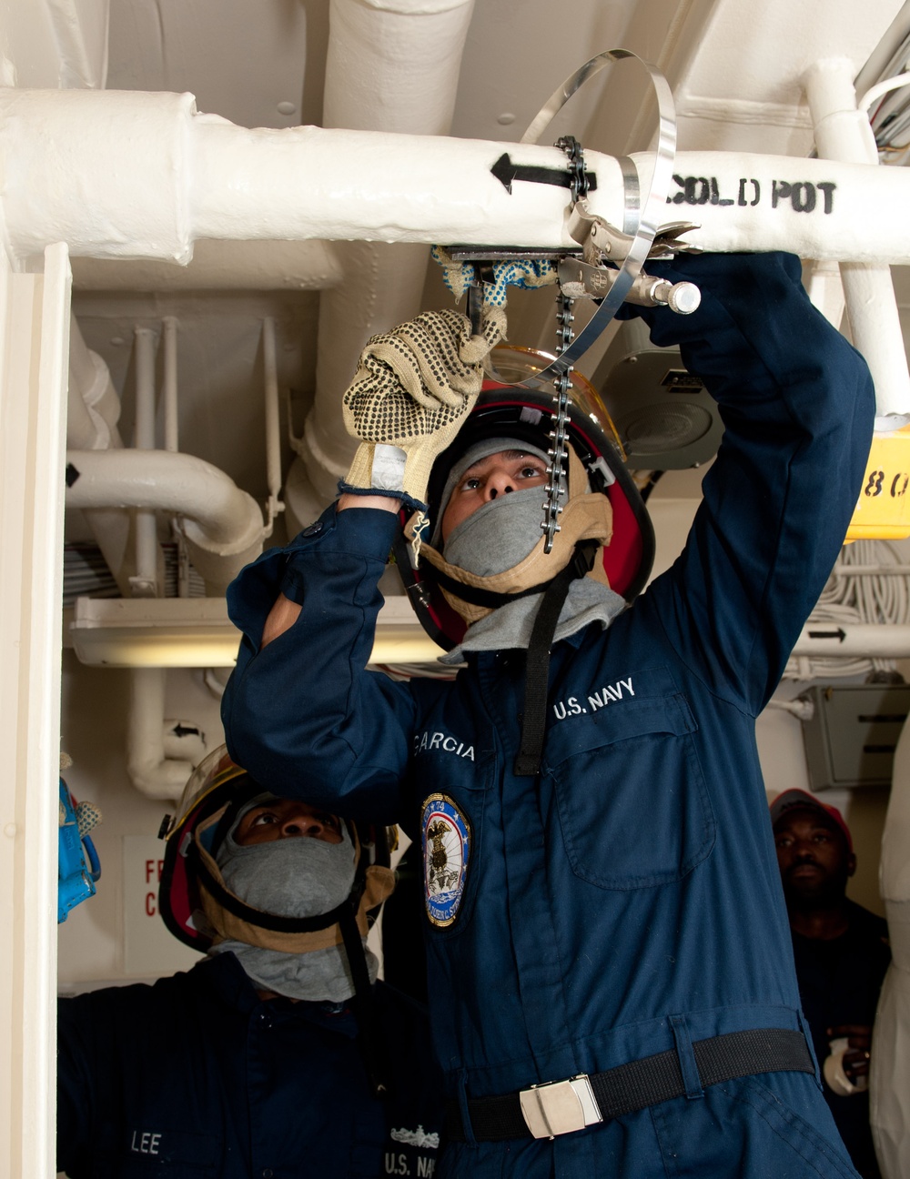 USS John C. Stennis general quarters drill