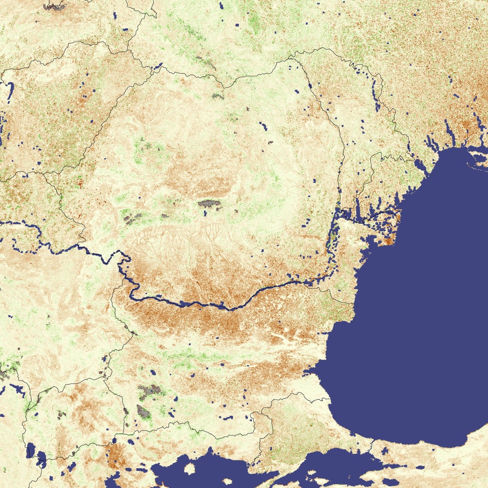 Drought in Romania: Natural Hazards