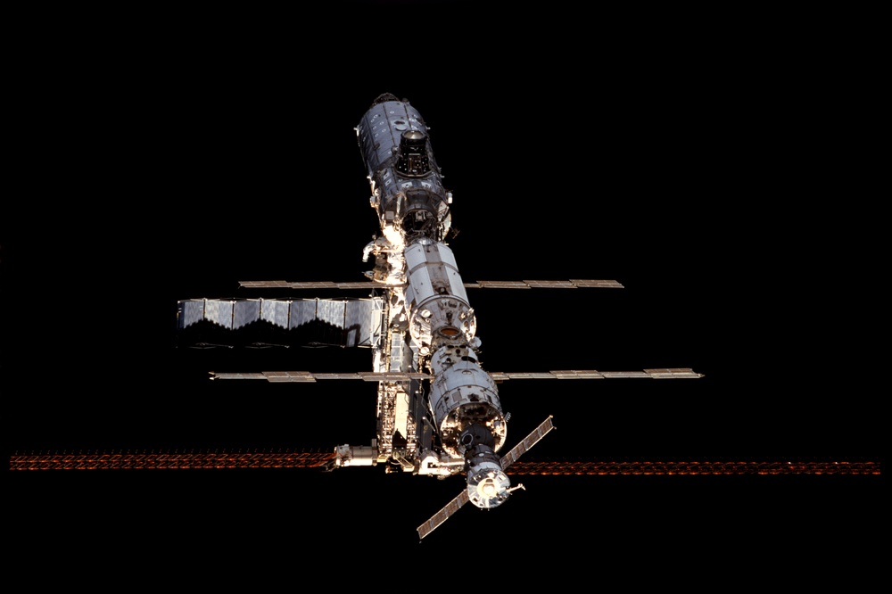 Views of the ISS taken during fly-around