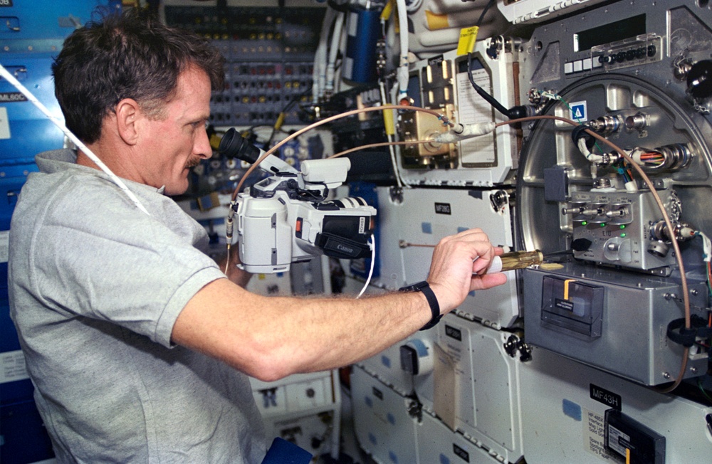 PCG - MS Tanner works on the PCGE Thermal Enclosure System