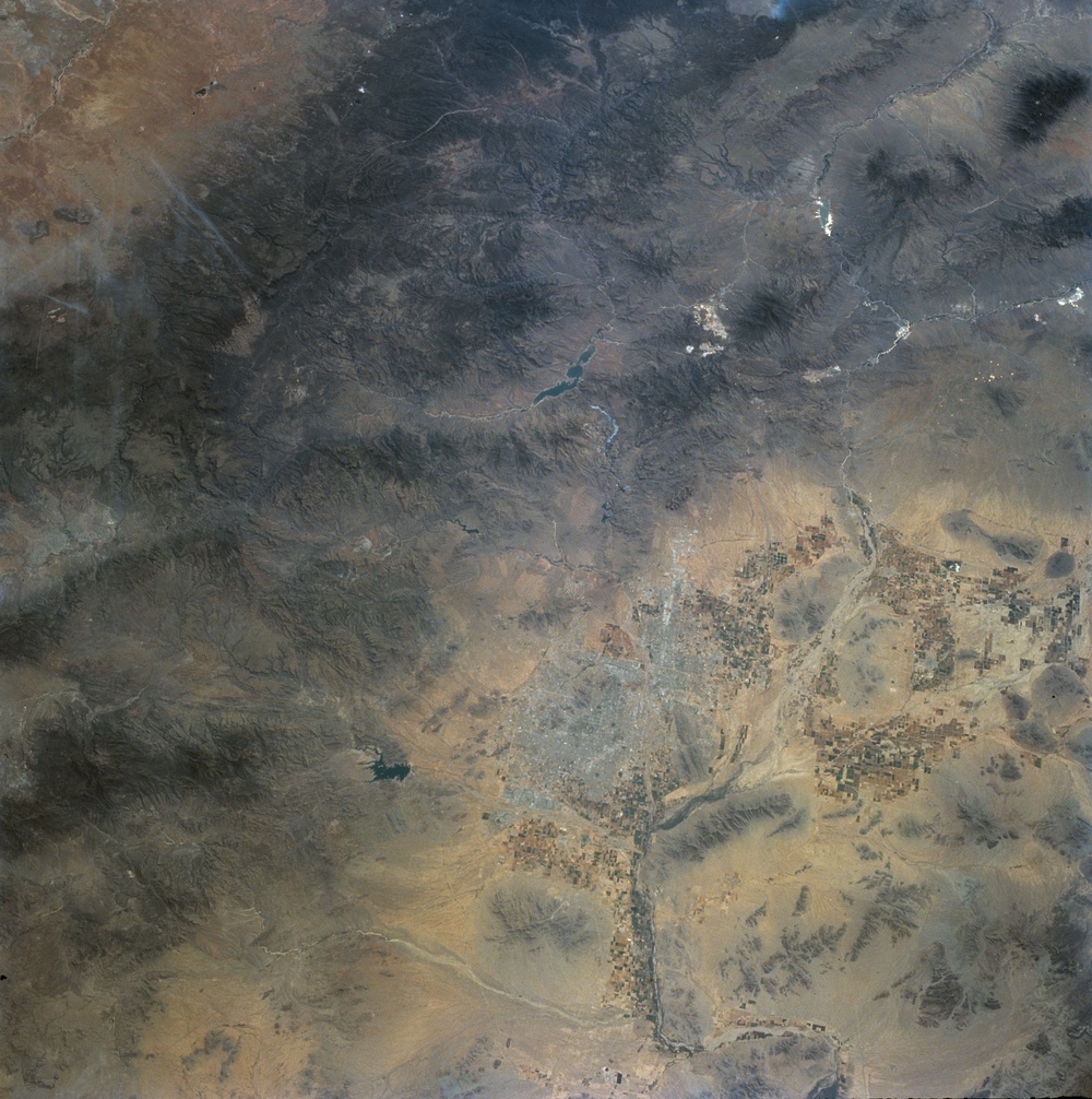 Earth observations taken from Mir during Linenger's NASA/Mir 23 mission