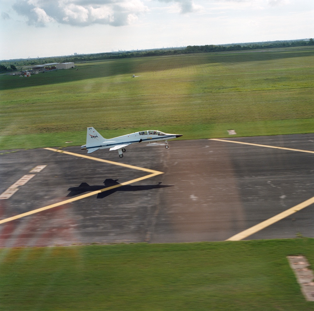 John Glenn's T-38 flight
