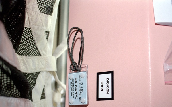 U.S. Lab, Radiation Area Monitor (RAM)(Dosimeter) labeled 7A/NOD1OP2