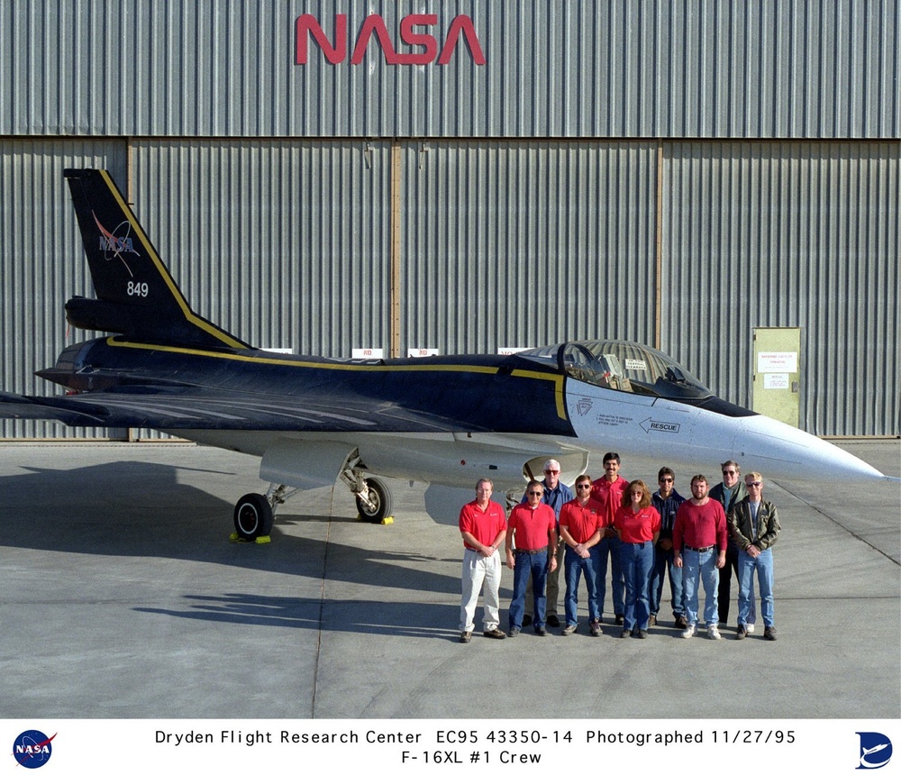 F-16XL ship #1 crew