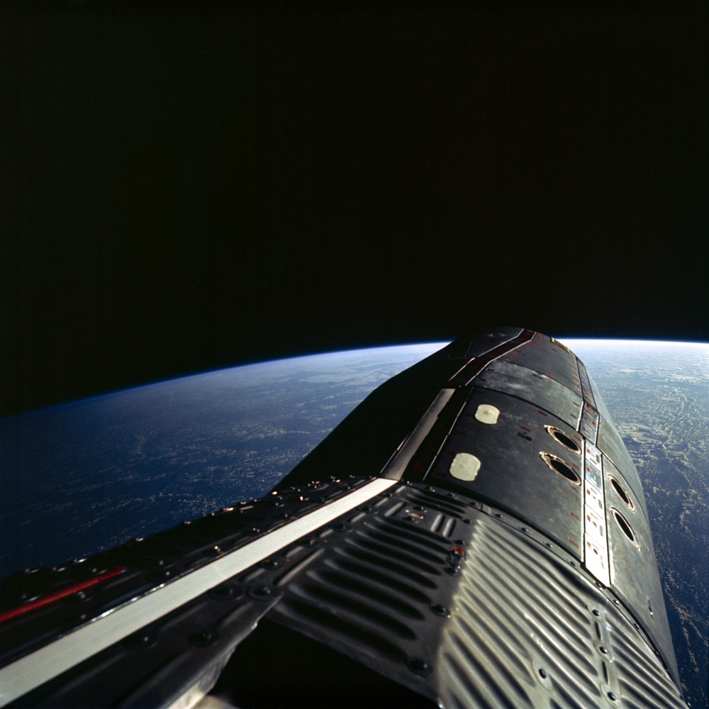 Gemini XII Mission Image - Standup EVA