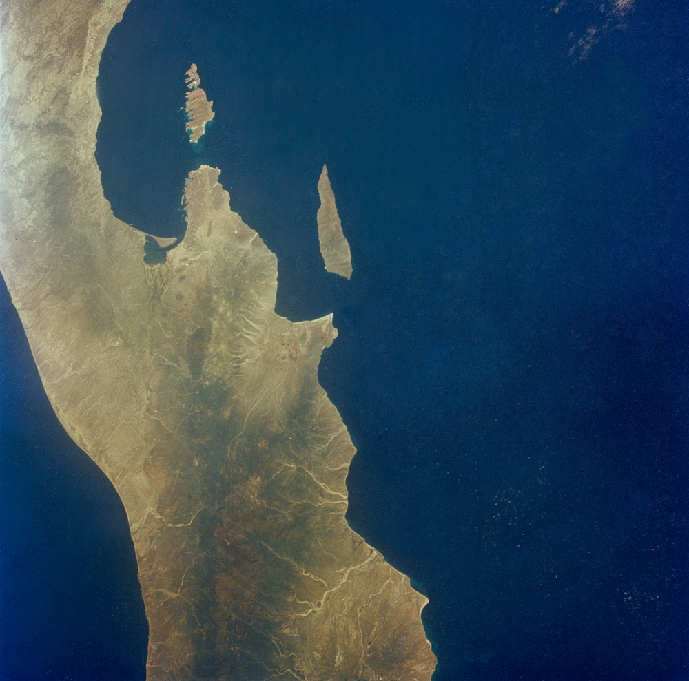 GEMINI-V - EARTH-SKY VIEW - MEXICO - OTUER SPACE