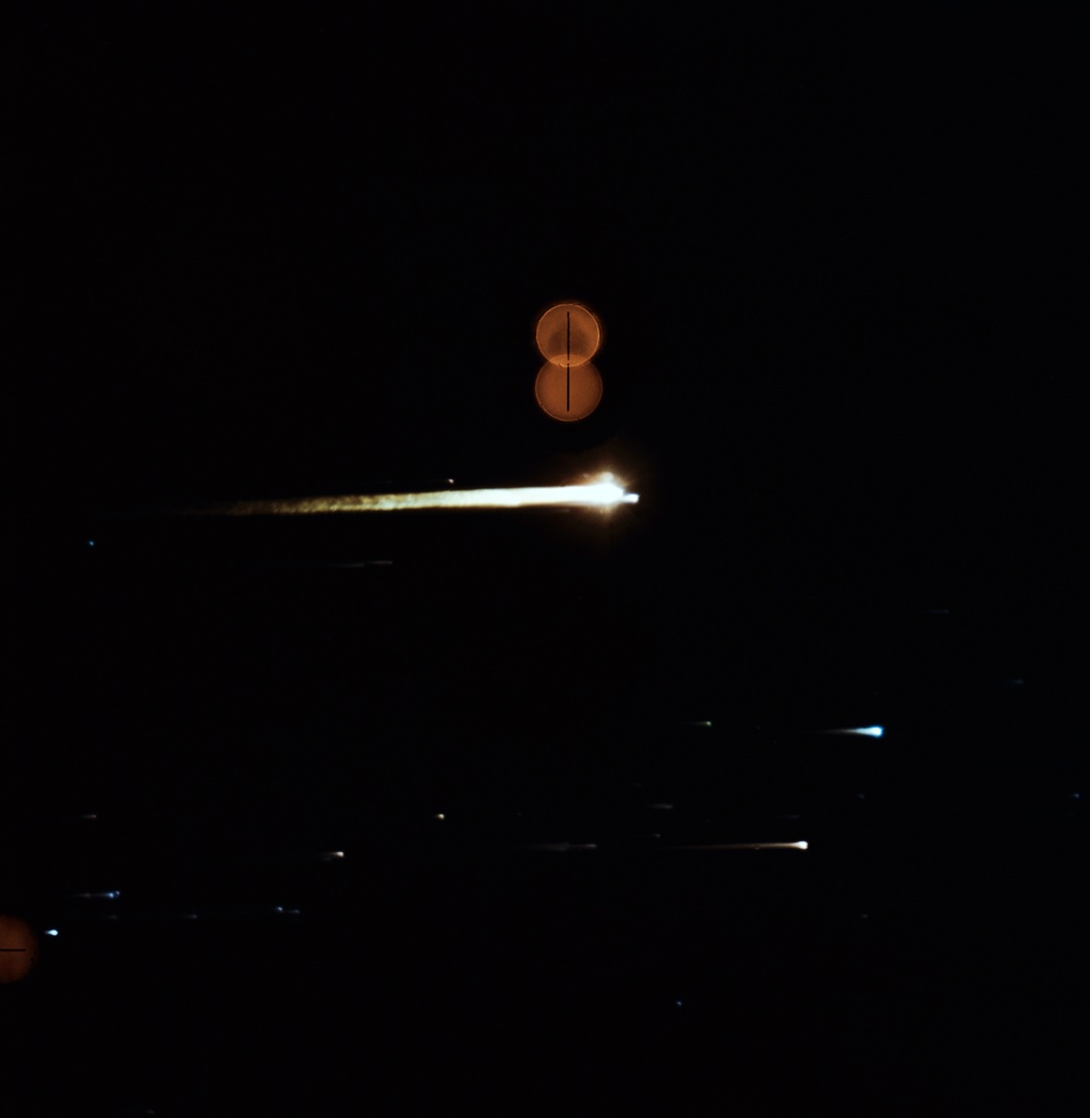 Apollo 8 reentry photograph
