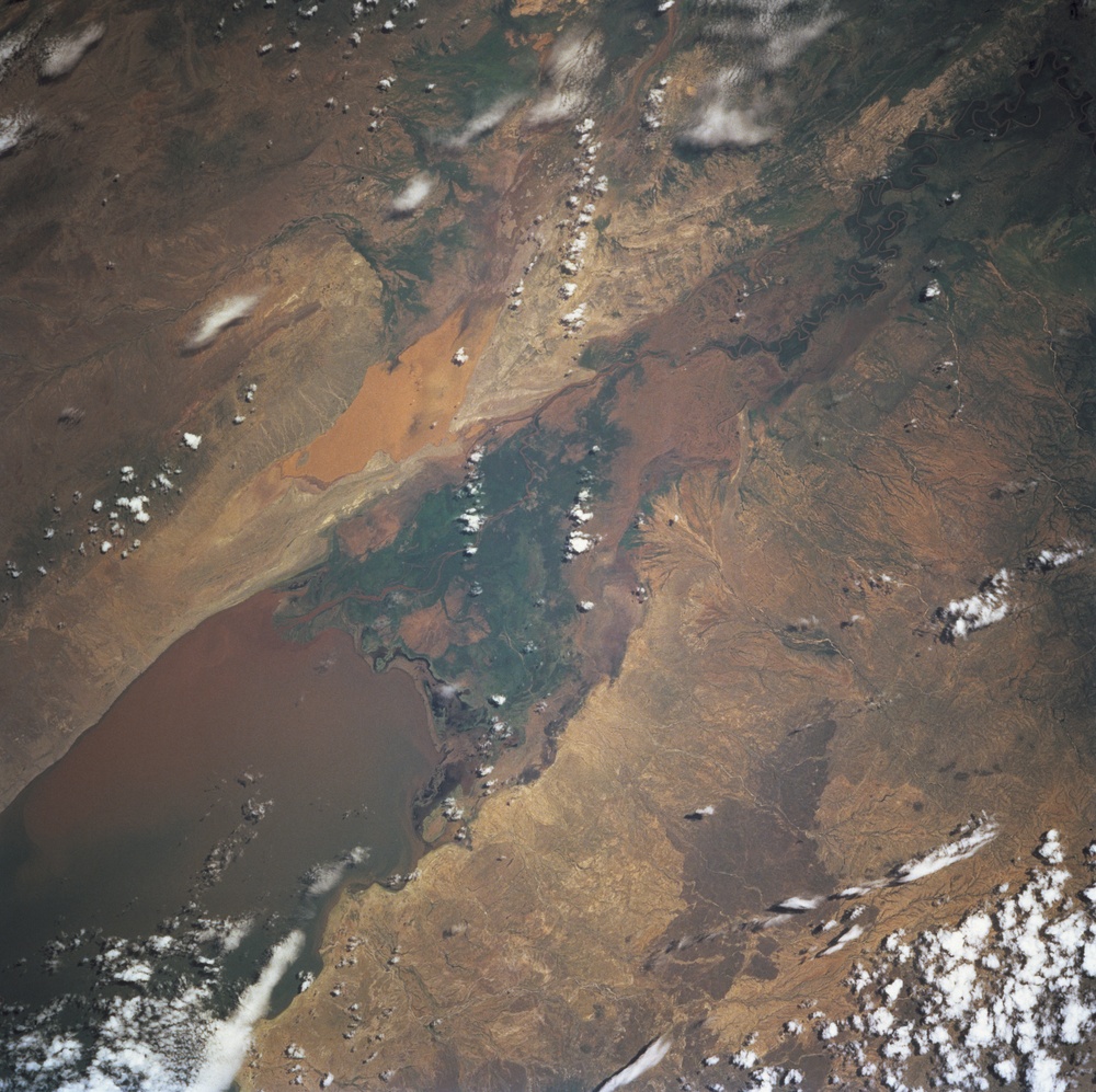 Earth observations taken from shuttle orbiter Atlantis during STS-84 mission