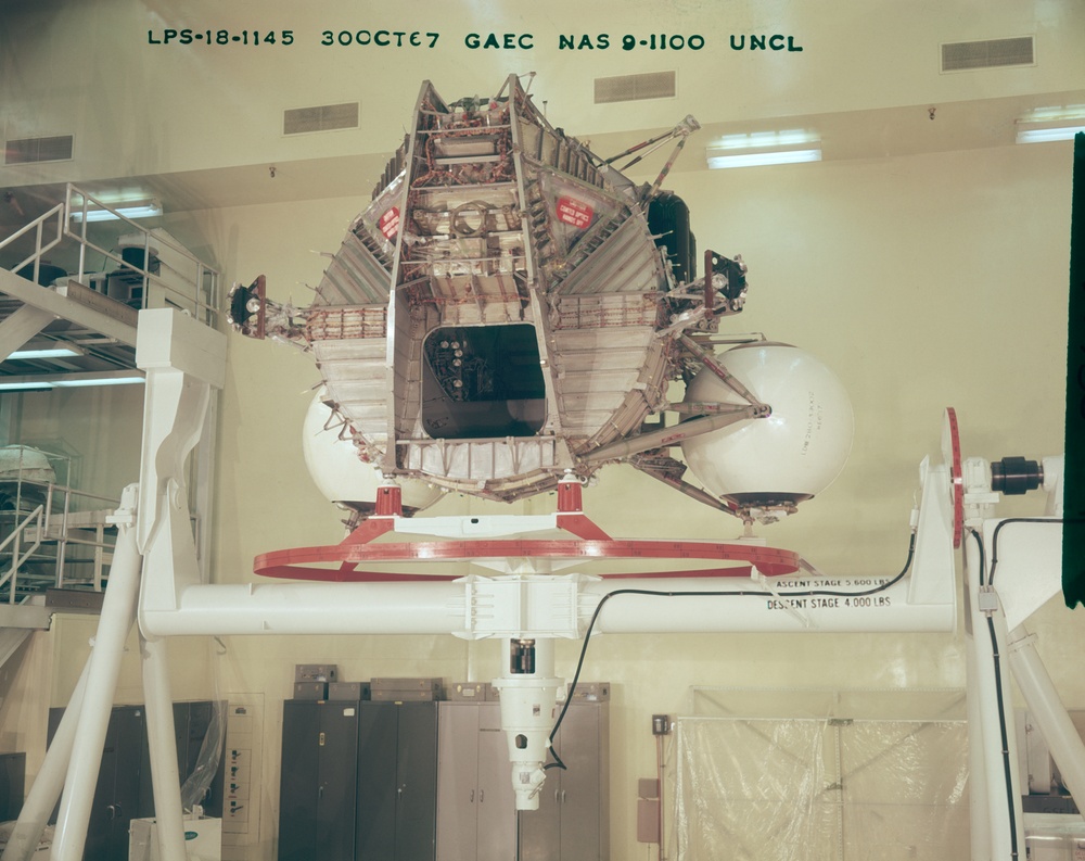 NEGATIVES FROM GRUMMAN AIRCRAFT LM MANUFACTURING