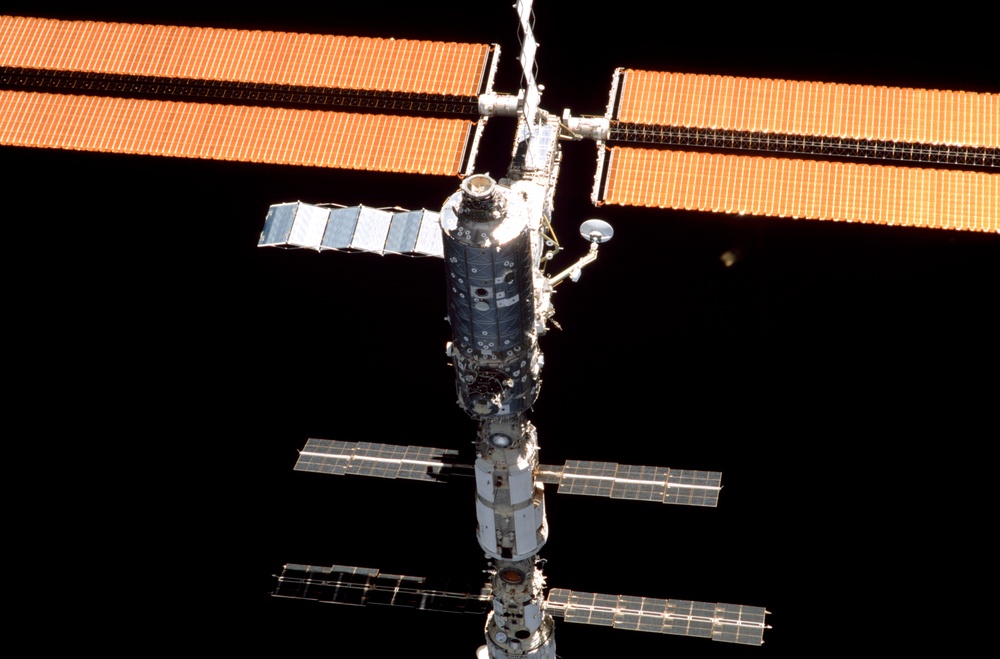 View of the ISS as seen during fly-around