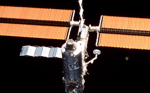 View of the ISS as seen during fly-around