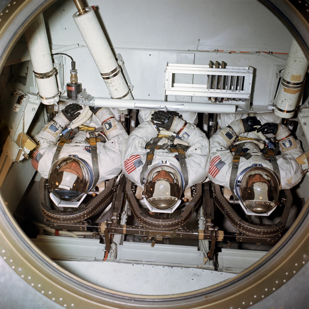 Crew Training- Apollo 8 centrifuge