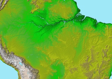 Topography of South America: Image of the Day