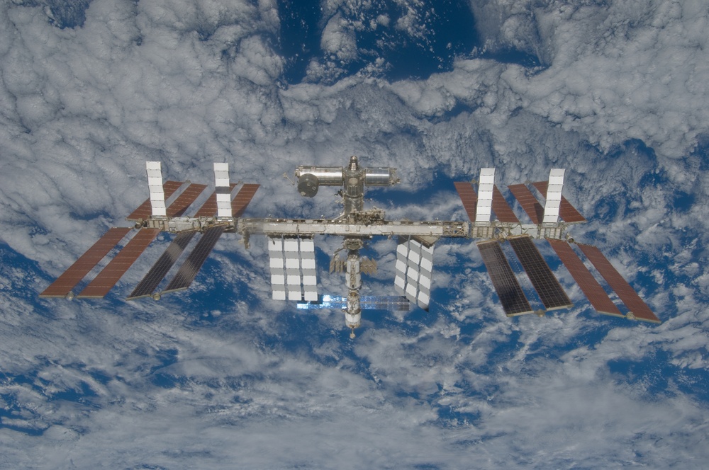 ISS Flyaround views from STS-119