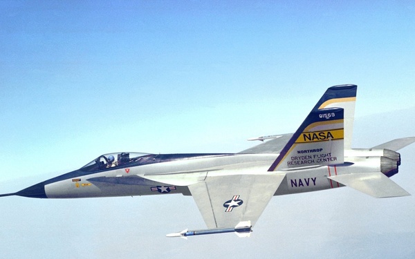 YF-17 in Flight