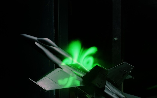 Doppler Global Velocimetry of F/A-18