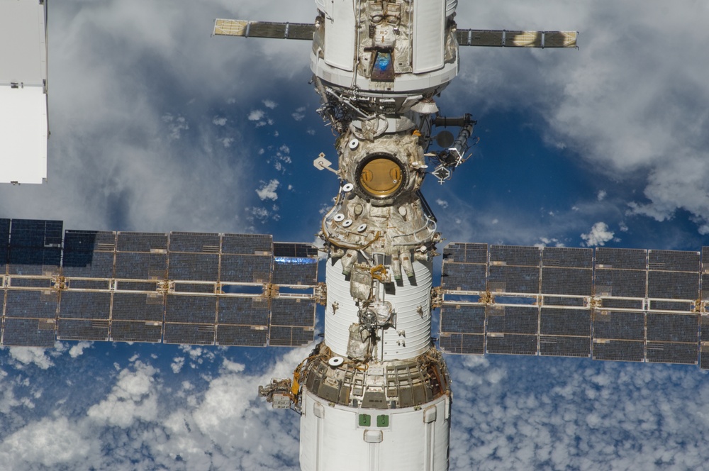 ISS Flyaround views from STS-119