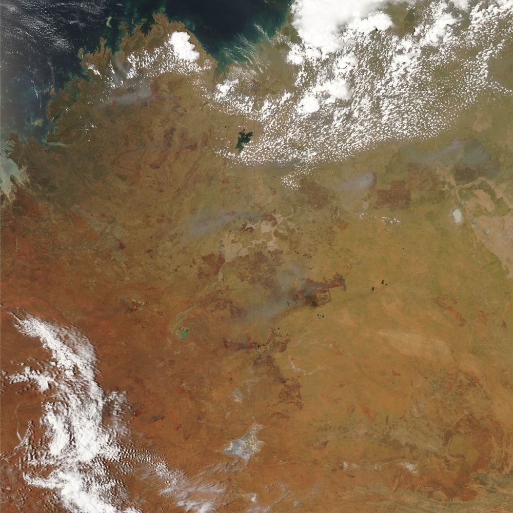 Fires in Northwest Australia: Natural Hazards