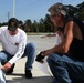 Bikers study city’s past for today’s warriors