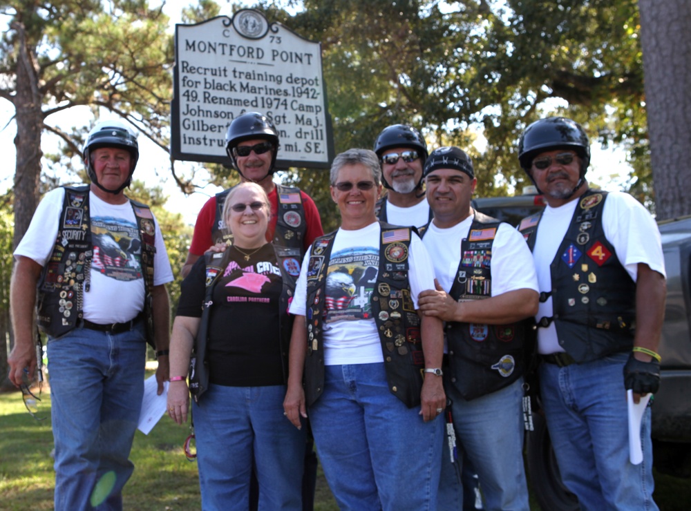 Bikers study city’s past for today’s warriors