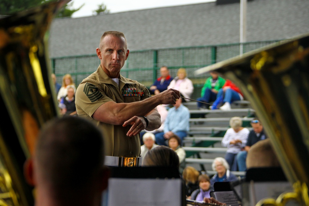 Division’s Own serenades Topsfield Fair visitors