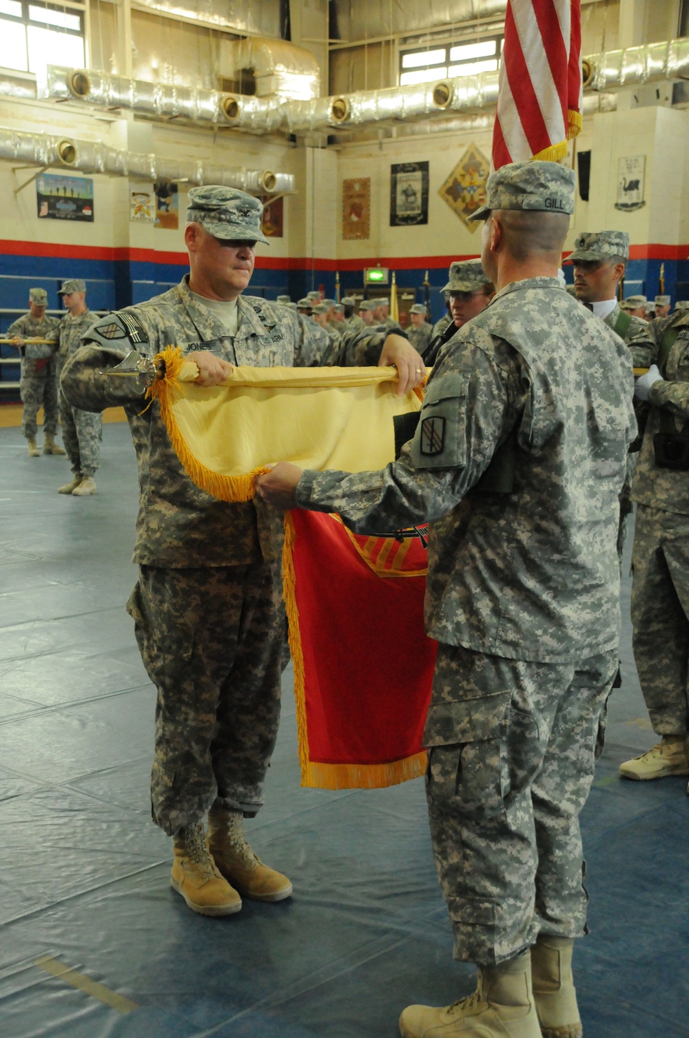 38th Sustainment Brigade assumes command in Kuwait