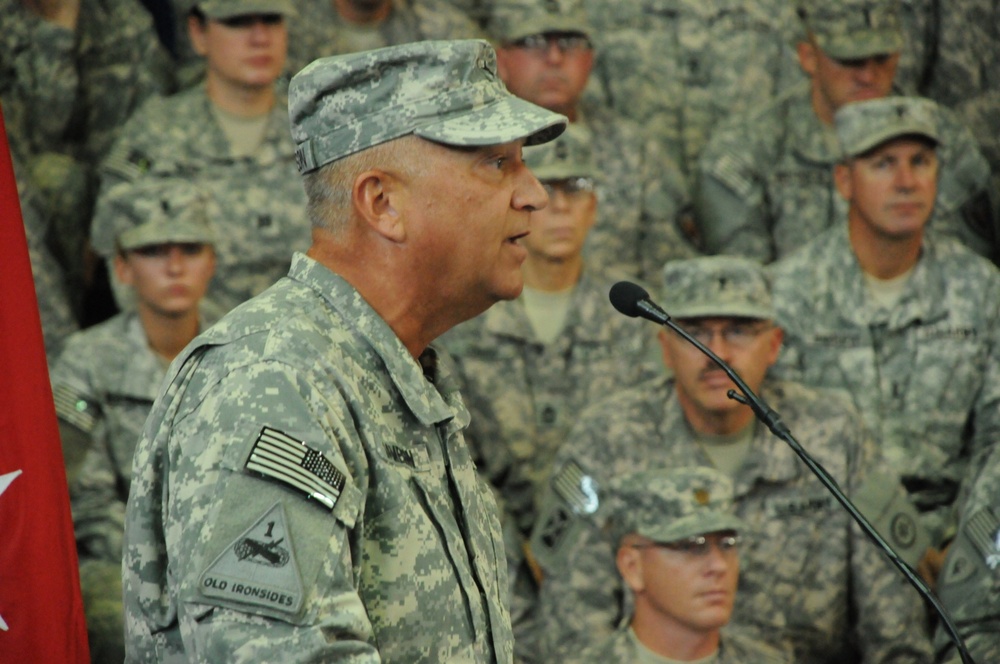 38th Sustainment Brigade assumes command in Kuwait