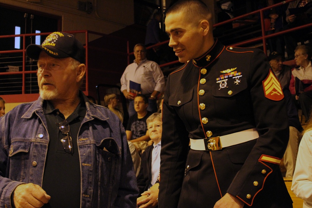 "The President's Own" performs in Sanford, Maine