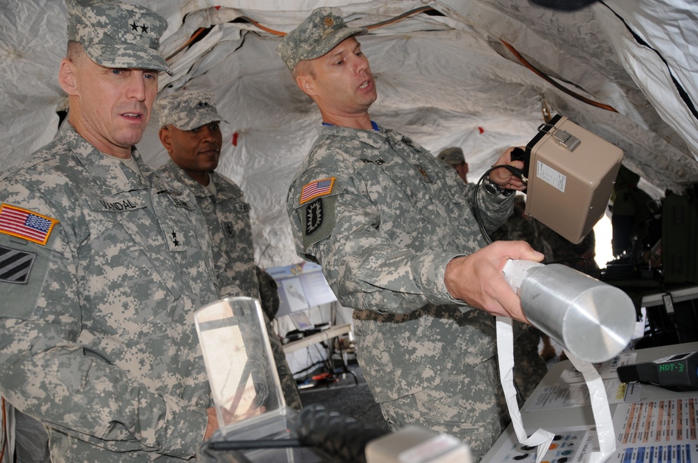 Army CHOPS visits CBRNE experts