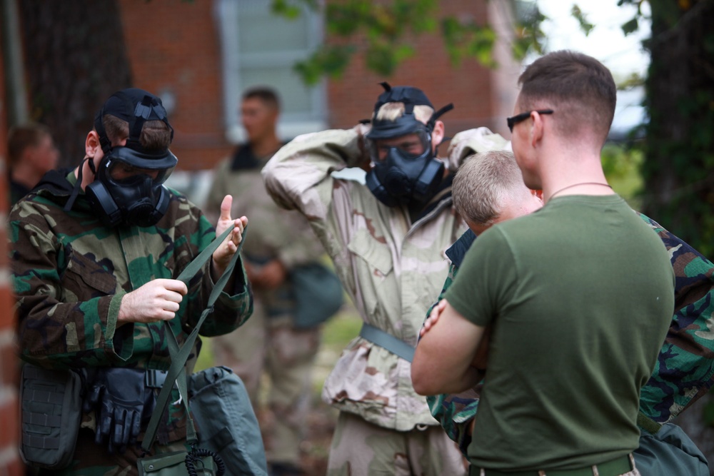 Marines learn how to detect invisible threat during course