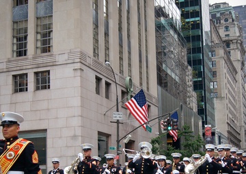 2nd MAW Band ignites Columbus Day festivities in New York City