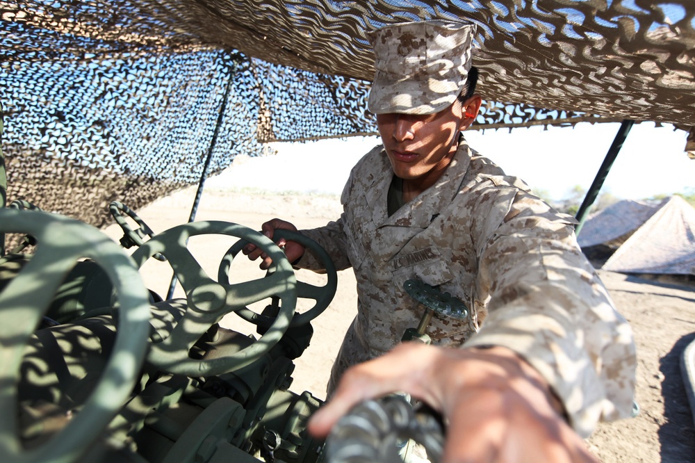 7th ESB Marines take on field exercise