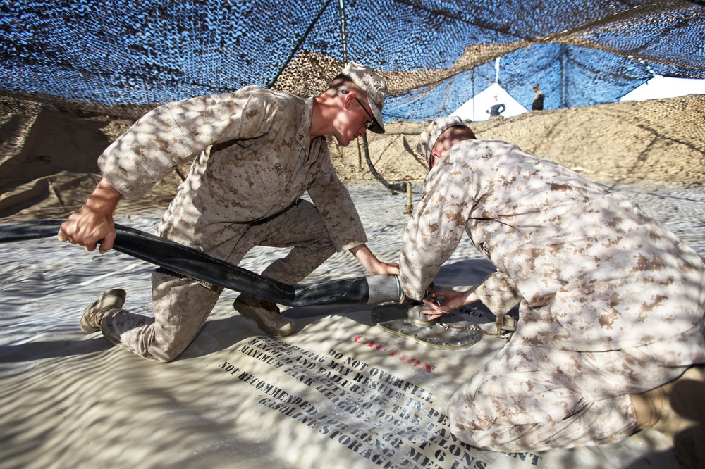 7th ESB Marines take on field exercise