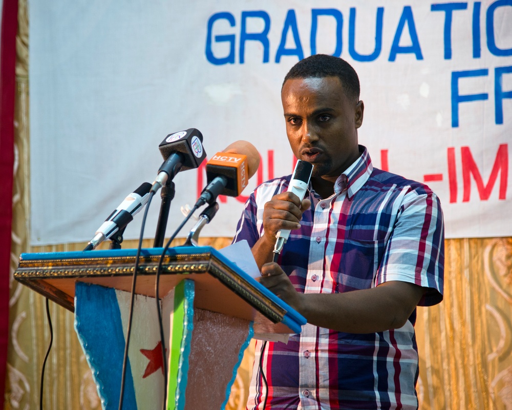 Djibouti language school graduates 80 during ceremony