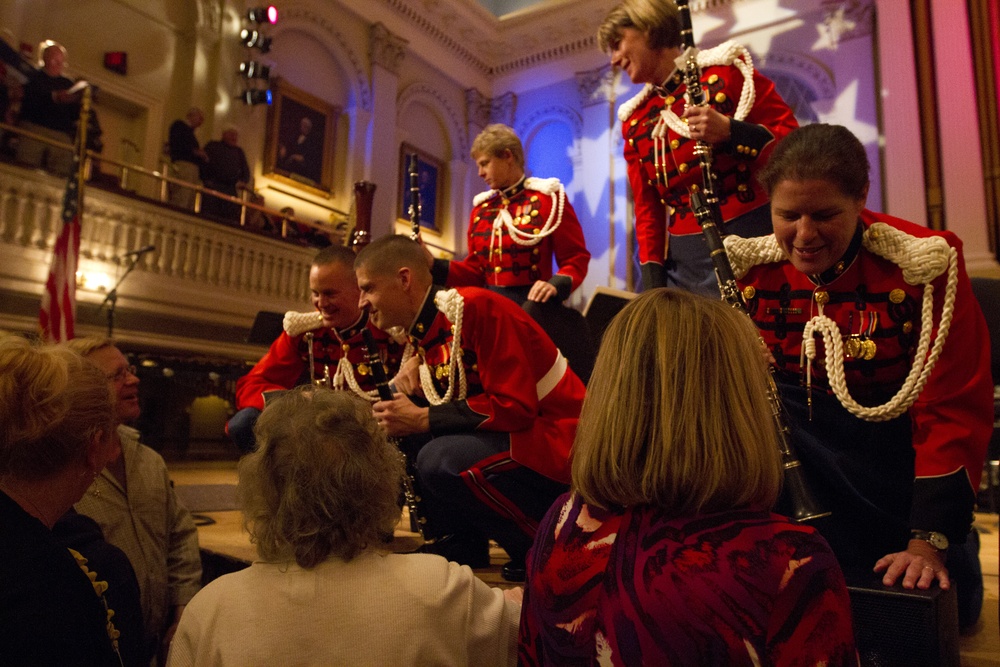 'The President's Own' performs in Worcester, Mass.