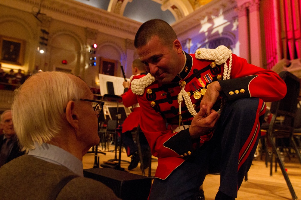 'The President's Own' performs in Worcester, Mass.