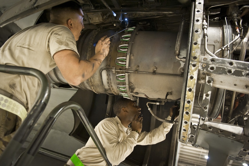 C-130 maintainers keep the 'Herc' fit for flight