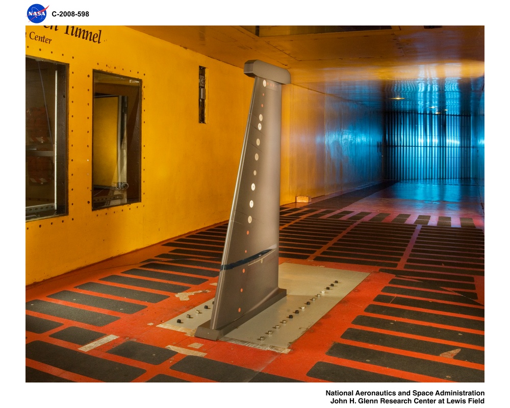 S-3 Viking 1/3 Wing Section in the Icing Research Tunnel