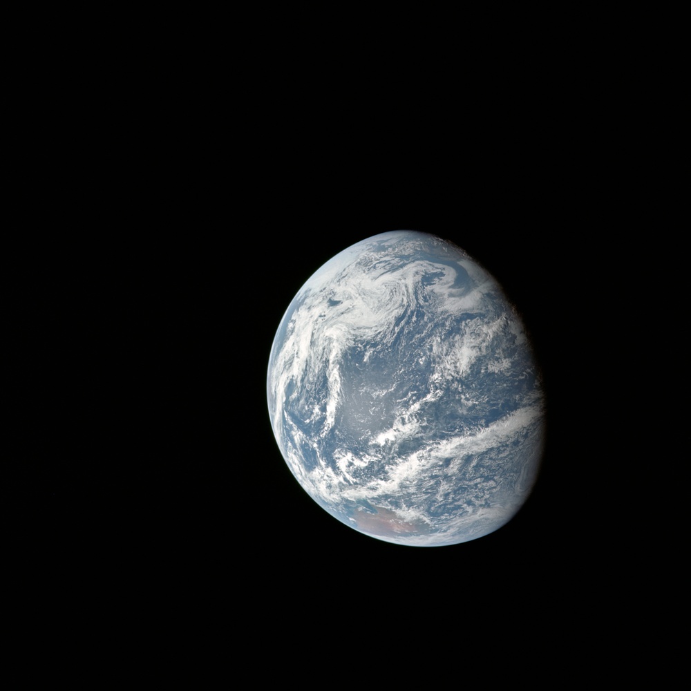 Apollo 11 Mission image - Earth view over Central and North America