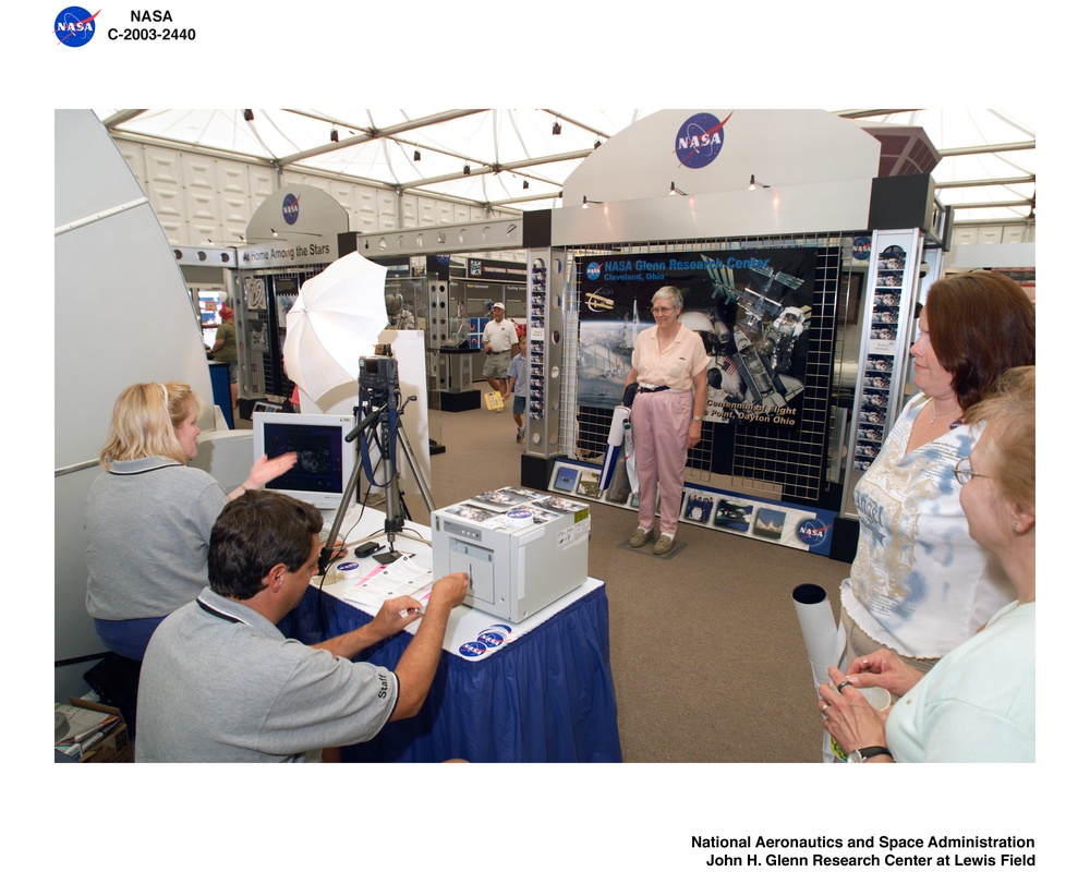 NASA Pavilion, Dayton, Ohio, July 12, 2003